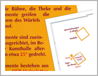 Konzept und Raumplan einer Ausstellung