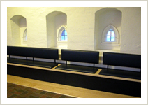 Sitzbank im Holstentor, L&uuml;beck