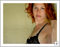 Kerstin, Bahnhof Oderberg, 25. Juli 2013